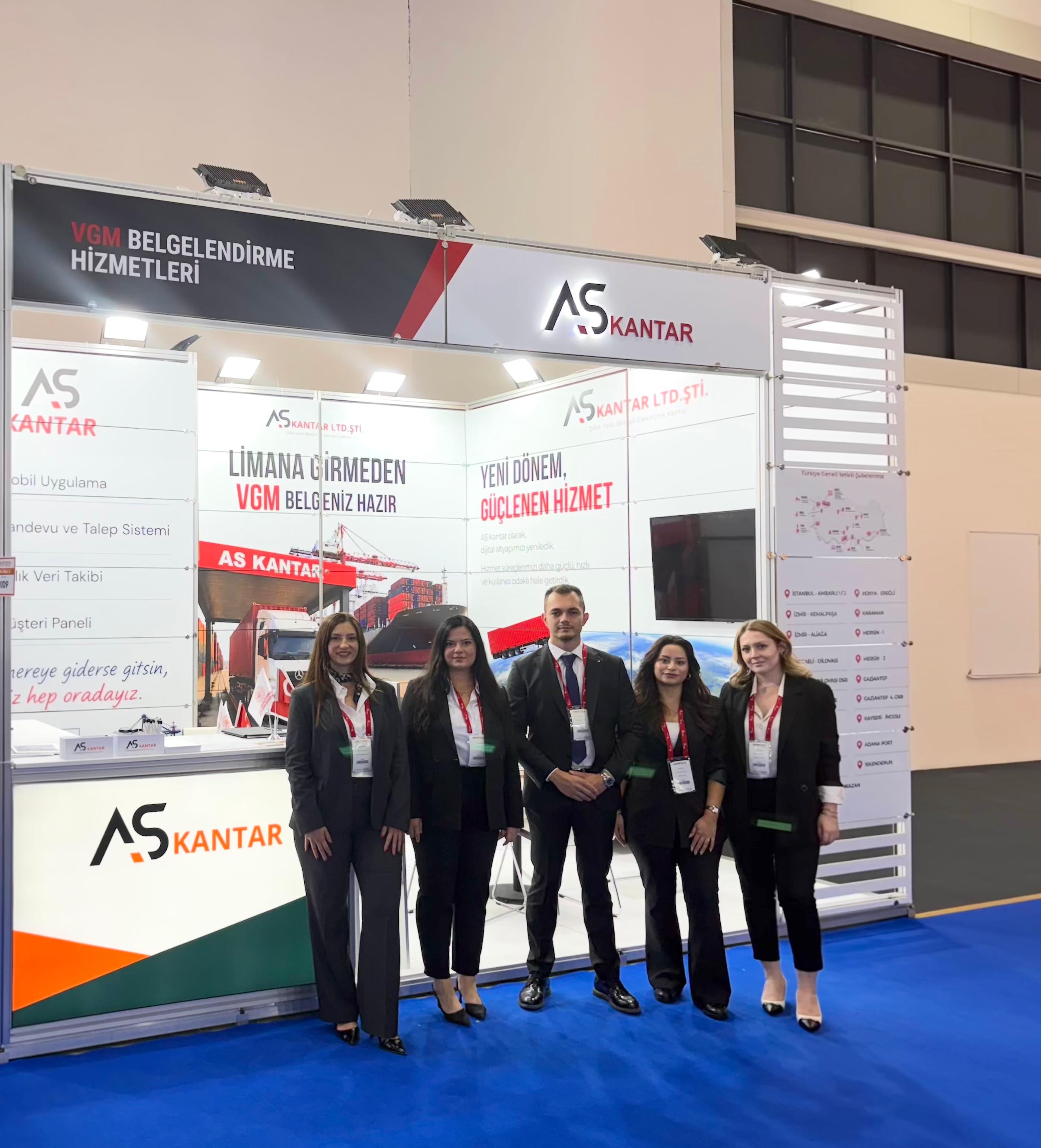 Logistech 2026 Fuar� AS Kantar stand�